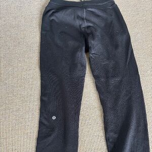 Black lululemon pants like new